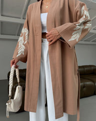 Long Embellished Coat