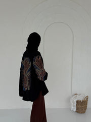 Linen Mirage Embellished Kimono