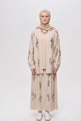 The Serene Shimmer Co-ord Set