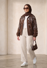 Embellished Collared Jacket