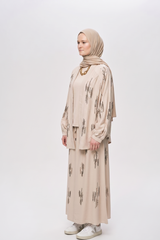 The Serene Shimmer Co-ord Set