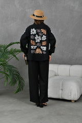 The Sequin Flora Embellished Co Ord