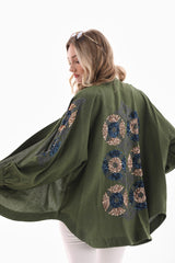 Mosaic Embellished Kimono