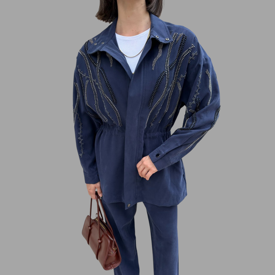 Embellished Jacket & Trouser Co-ord Set