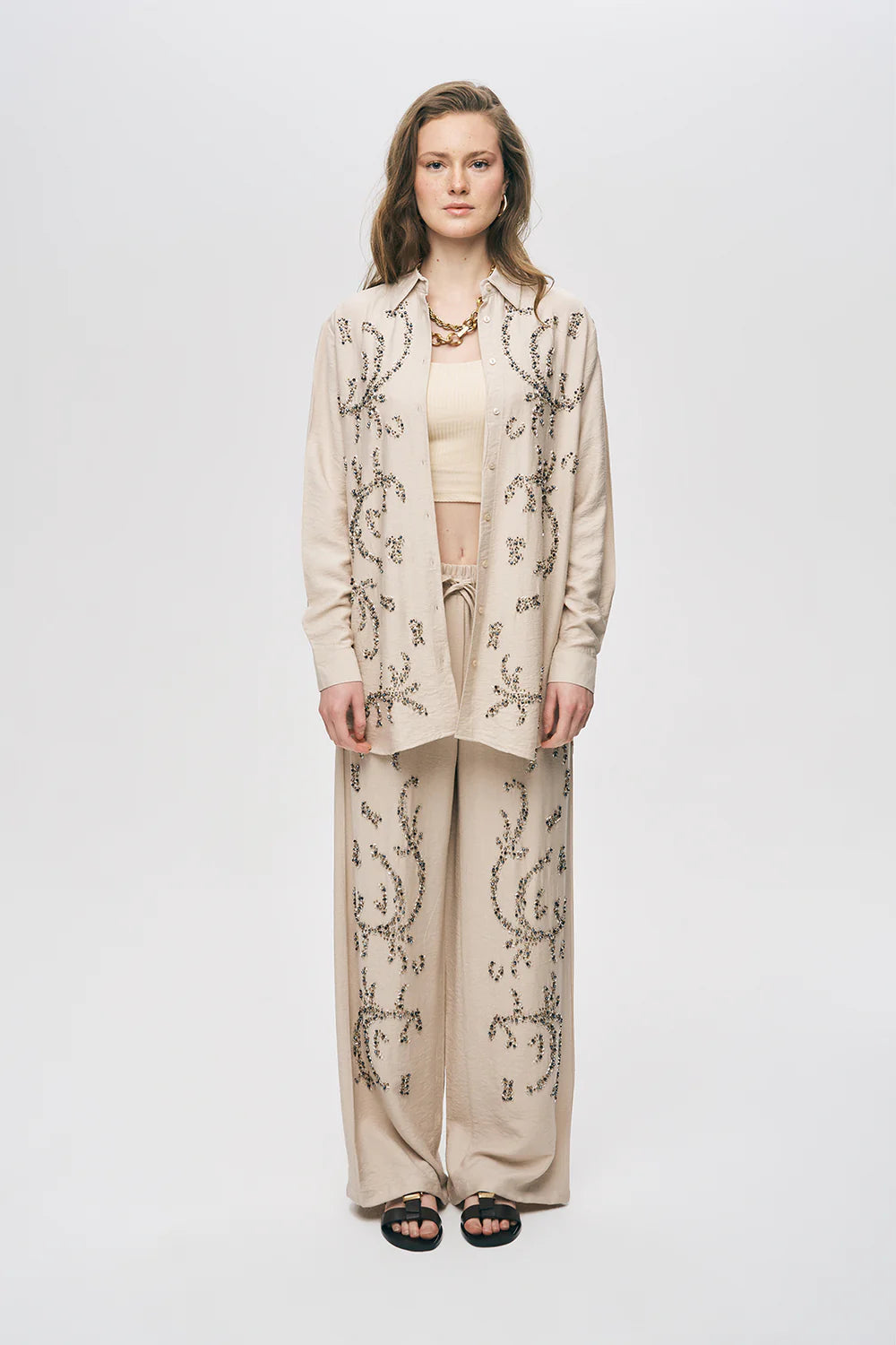 The Dune Sparkle Embellished Co Ord