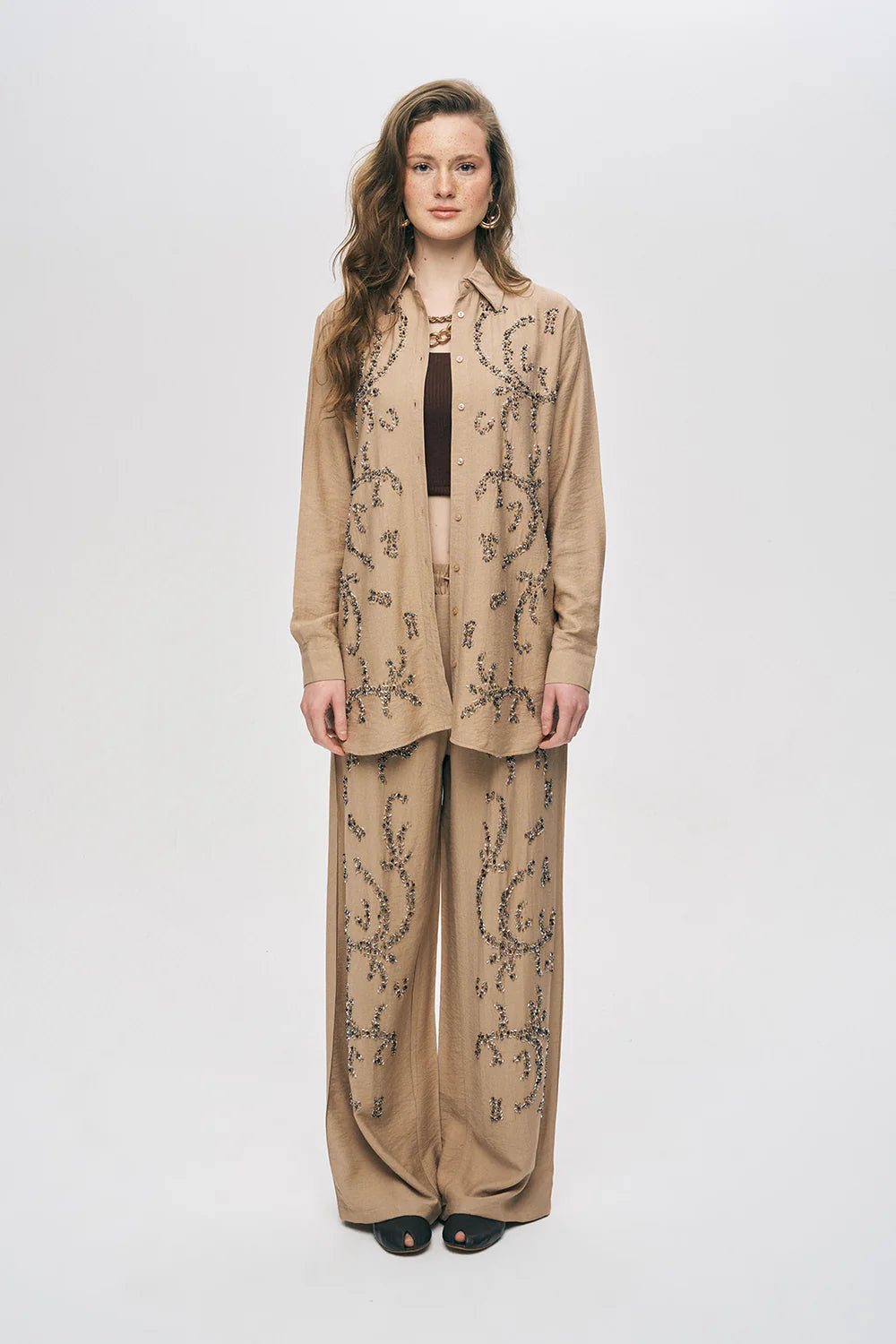 The Dune Sparkle Embellished Co Ord
