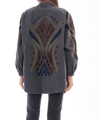 Denim Mirage Kimono