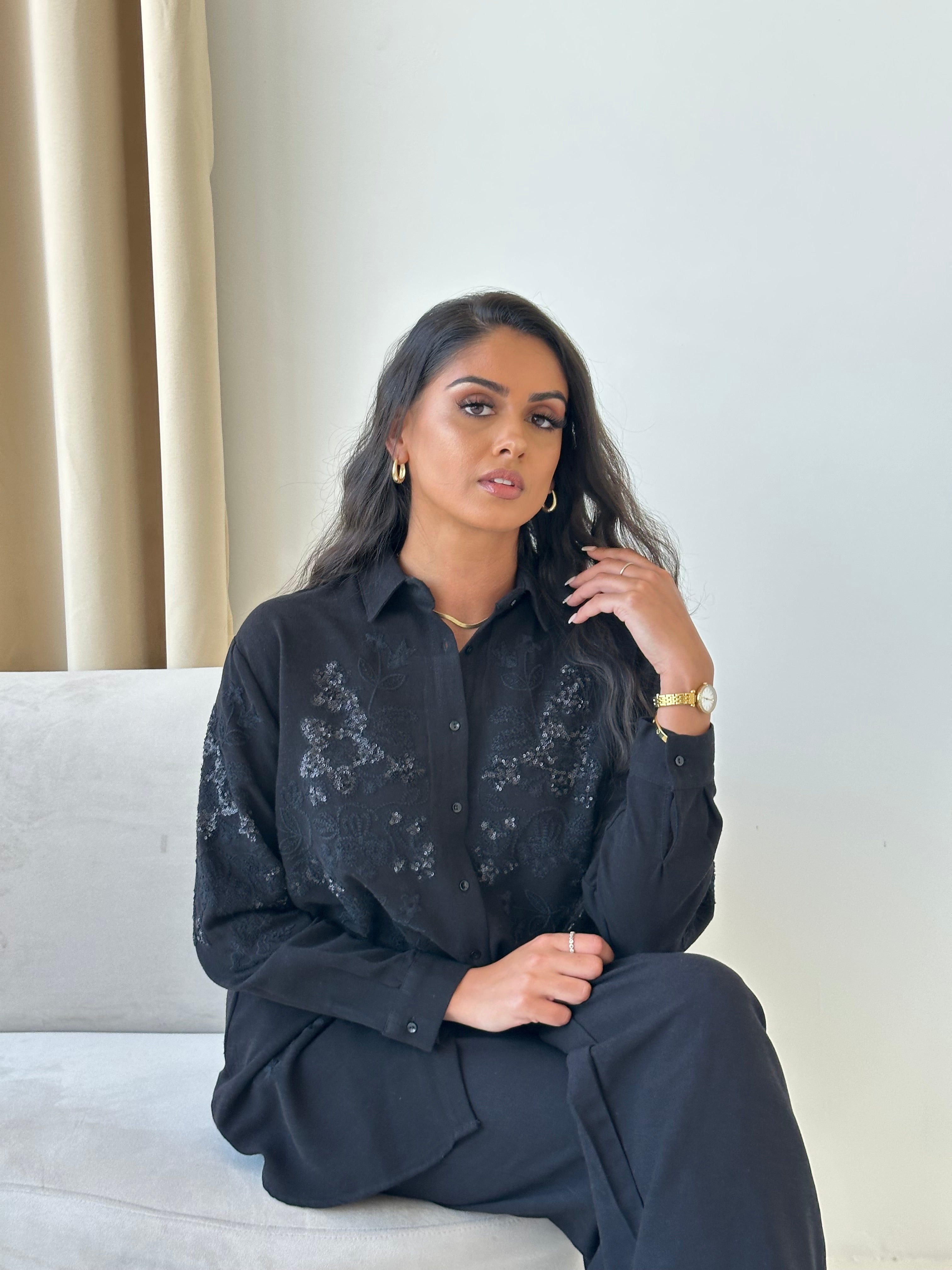Dahlia Embellished Co Ord
