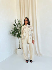 Ivory Dusk Embellished Co Ord