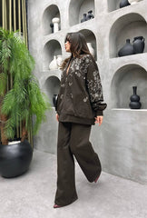 The Embellished Bomber Jacket Co ord