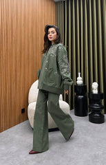 The Embellished Bomber Jacket Co ord