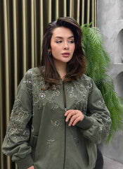 The Embellished Bomber Jacket Co ord