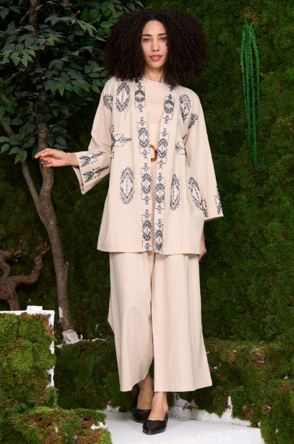 Serene Sands Embellished Co-ord