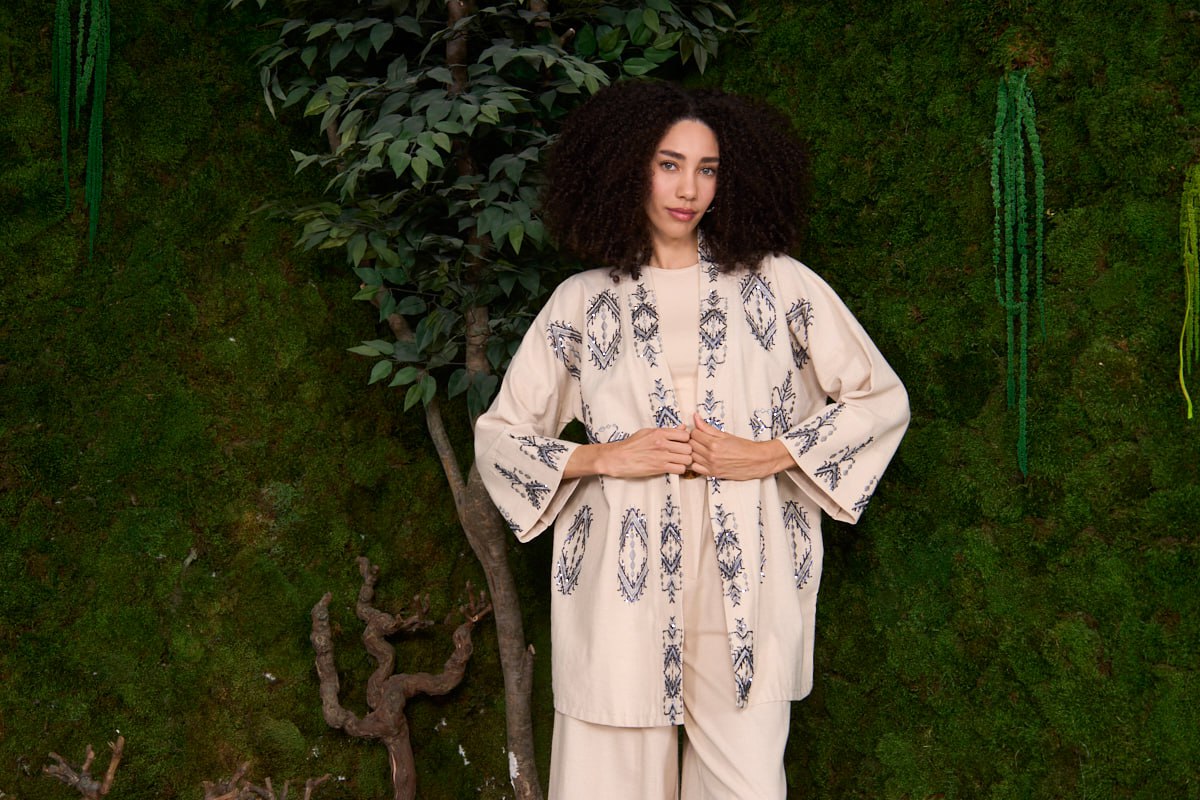 Serene Sands Embellished Co-ord