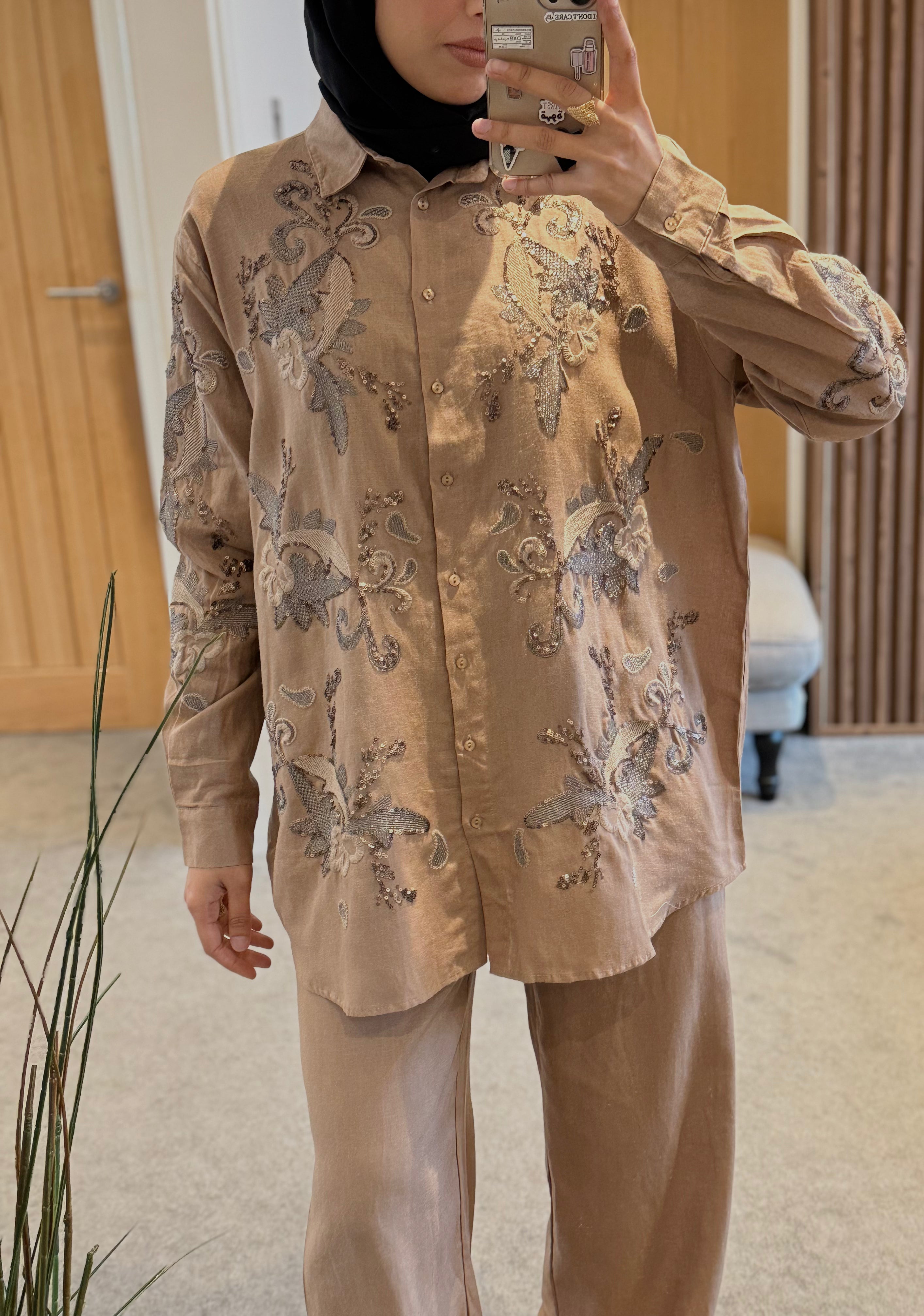 Desert Rose Embellished Co Ord