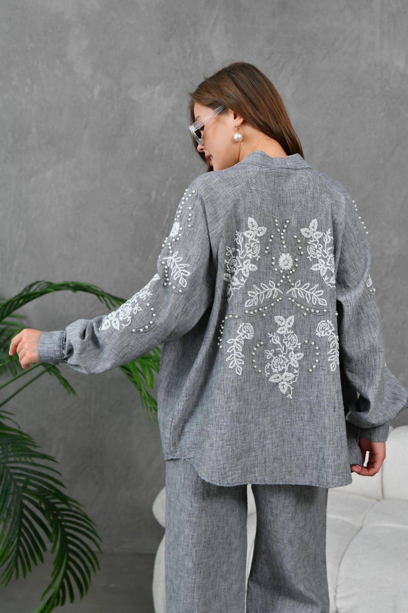 Moonlace Embroidered Co-Ord Set